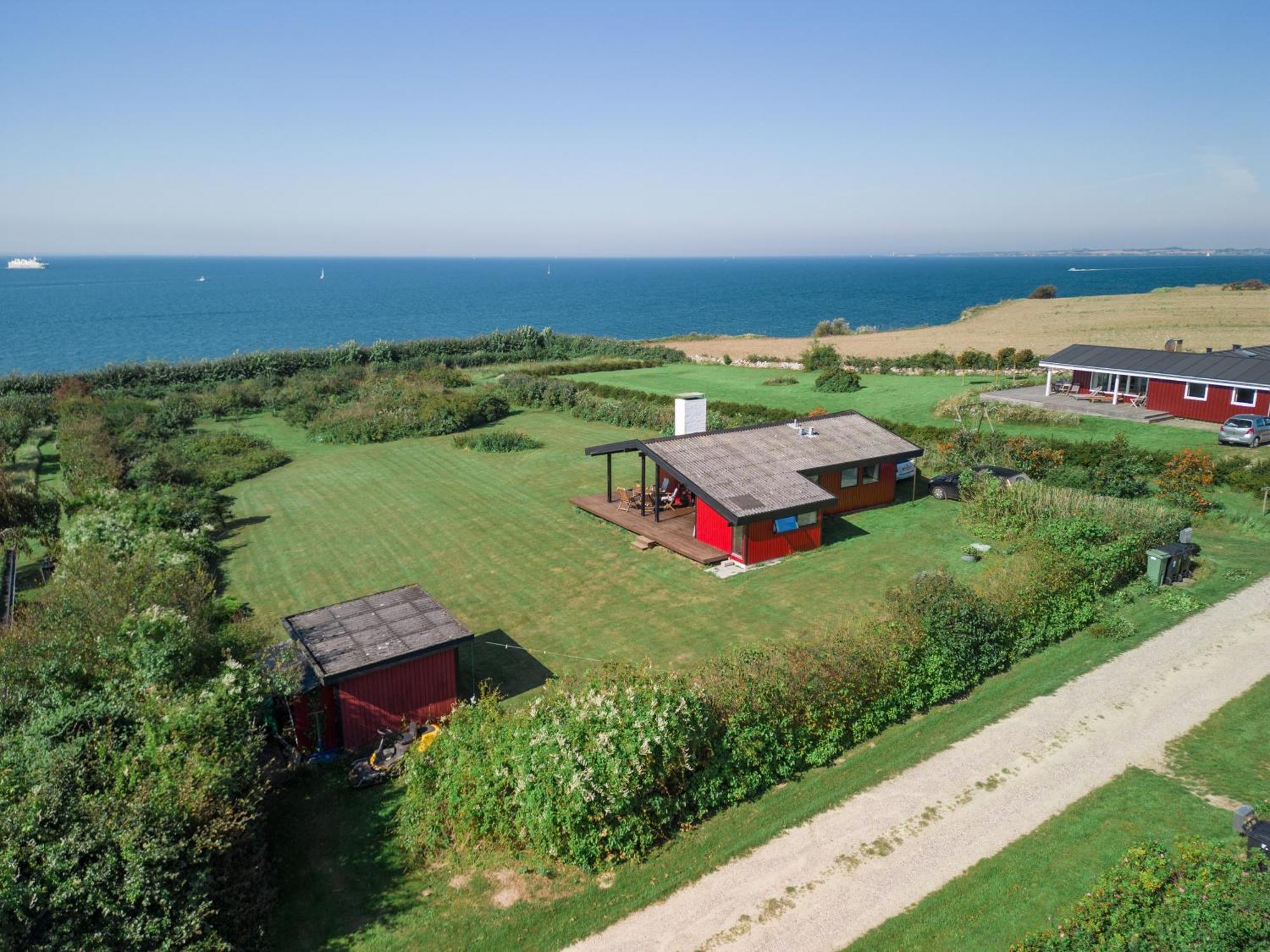 Вилла Magnificent House With Splendid View To The Sea Фоборг Экстерьер фото